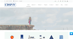 Desktop Screenshot of cdsp.org.bd